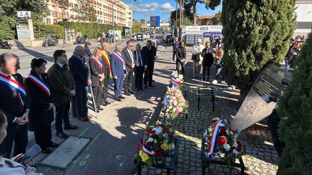La mémoire des 32 enfants juifs de la Verdière commémorée quartier de la Rose à Marseille