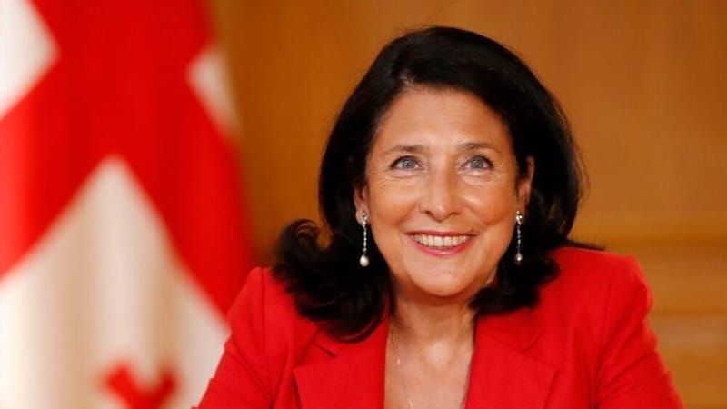 Salomé Zourabichvili, cinquième présidente de Géorgie.