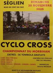 Séglien 30 novembre 2025 infos de cyclo-cross