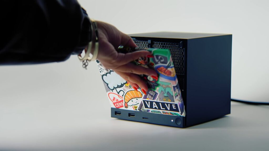 Steam Machine. // Source : Capture YouTube Valve