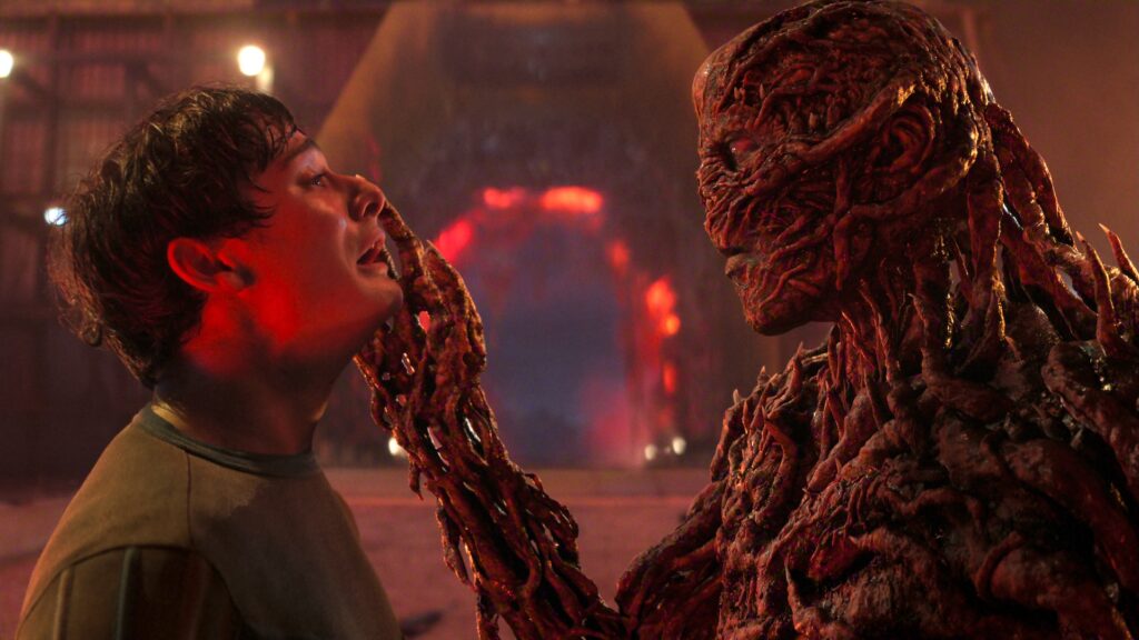 Will et Vecna dans la saison 5 de Stranger Things // Source : Netflix