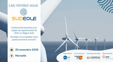 Sudeole, l’événement incontournable sur l’éolien offshore flottant en région Sud