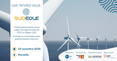 Sudeole, l’événement incontournable sur l’éolien offshore flottant en région Sud