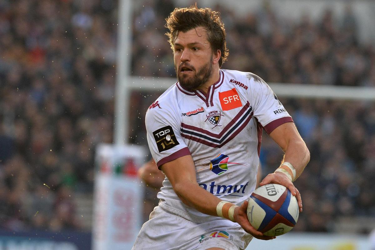 Adam Ashley-Cooper avec l’UBB le 27 décembre 2015.