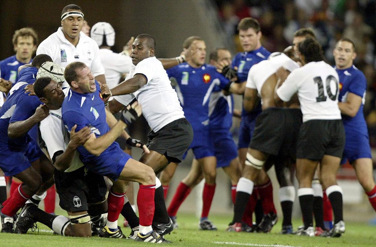 le jour où la France a découvert Rupeni Caucaunibuca face aux Fidji en 2003