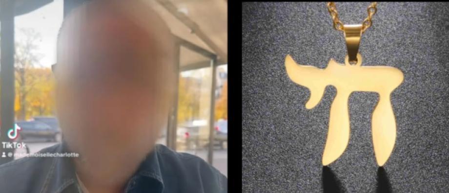 France 2 floute le collier de Caroline Margeridon en hébreu : En réaction, le publicitaire Franck Tapiro lance un appel sur les réseaux sociaux à se filmer en se floutant... le visage - Vidéo