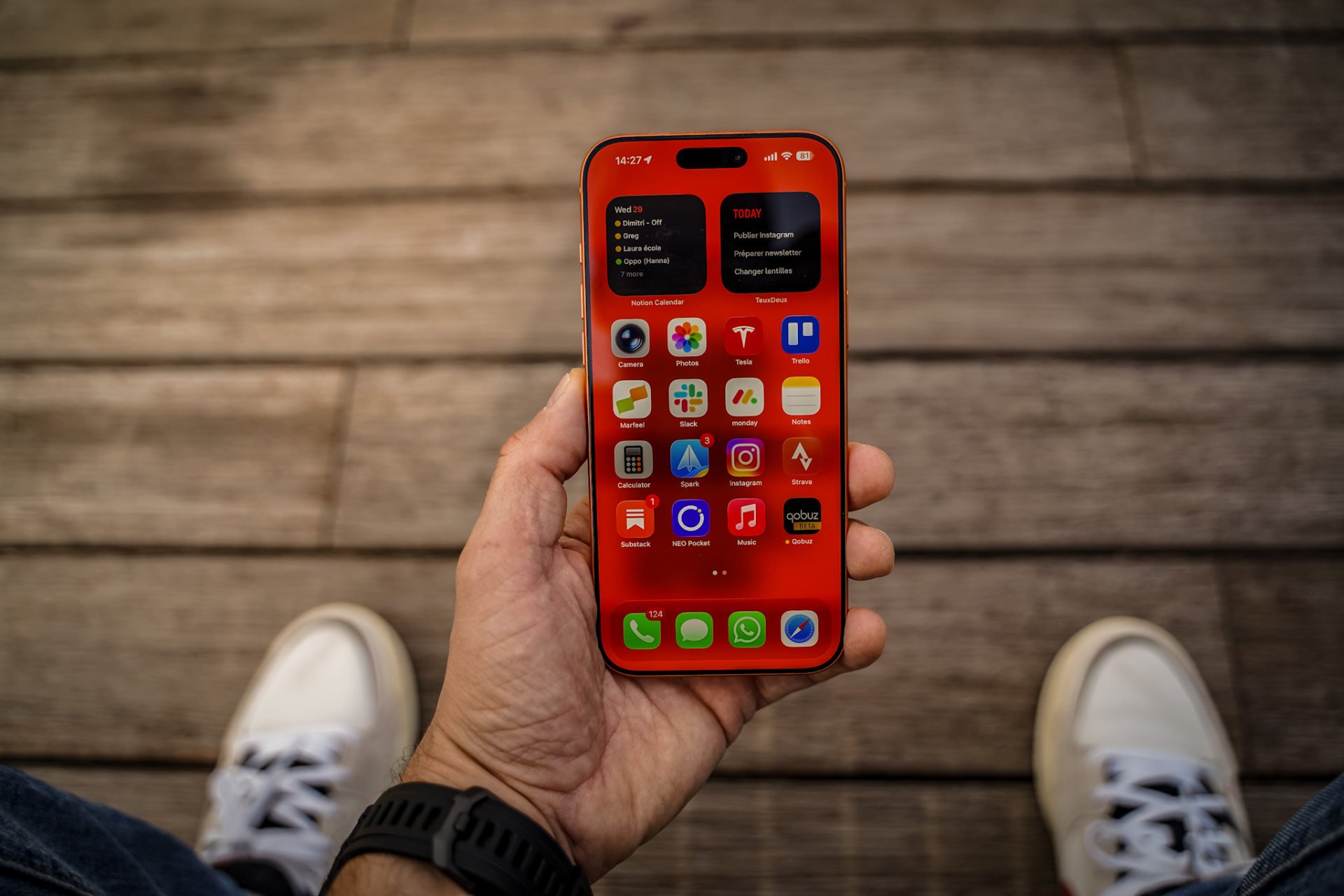 Test iPhone 17 Pro Max Ecran