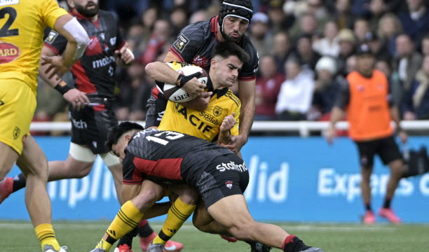 Théo Millet a pris un carton jaune à Toulon. Photo d'archives Maxime Jegat