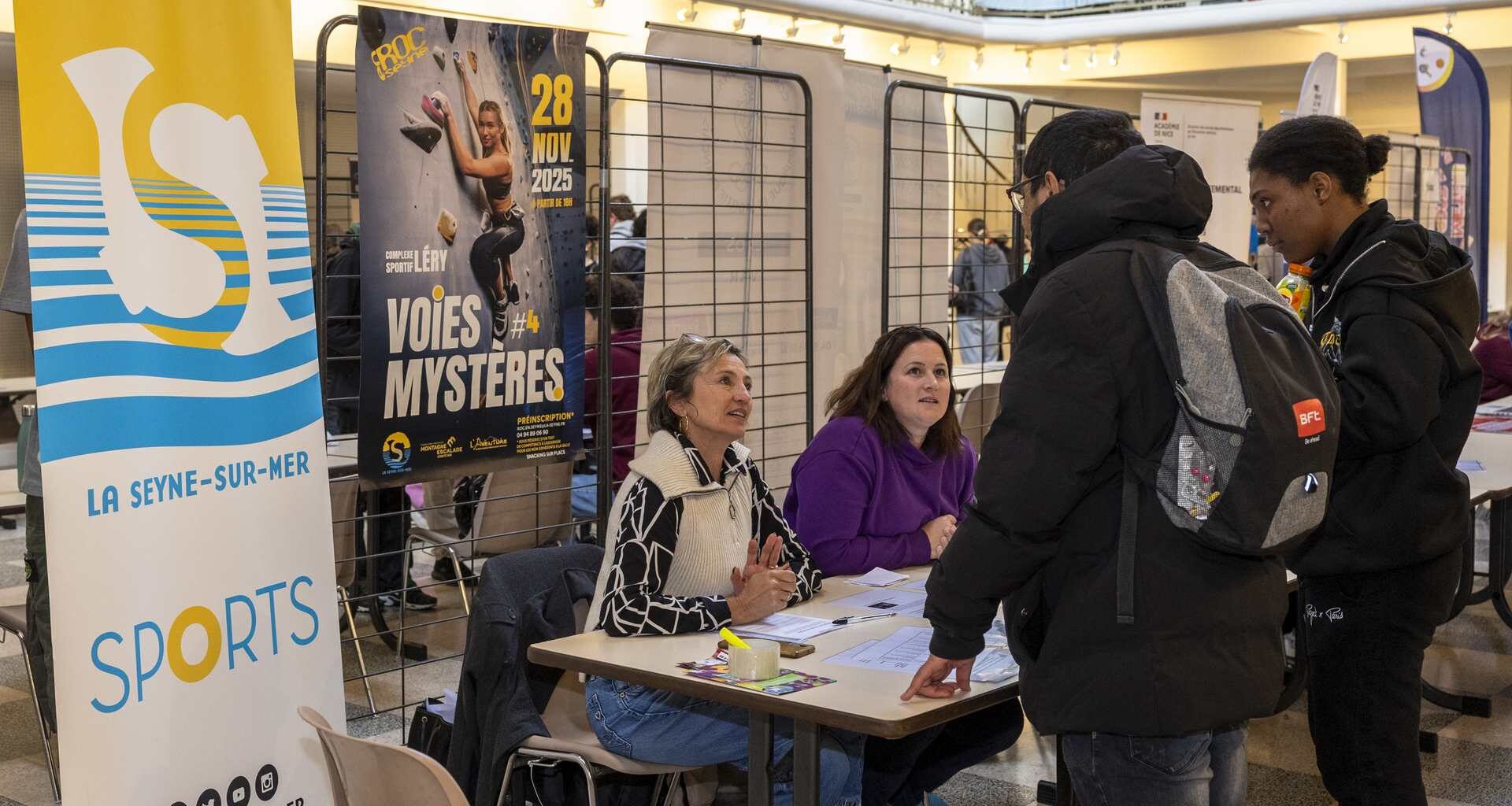 150 lycéens s’informent sur les métiers du sport à la Bourse du travail – La Seyne-sur-Mer