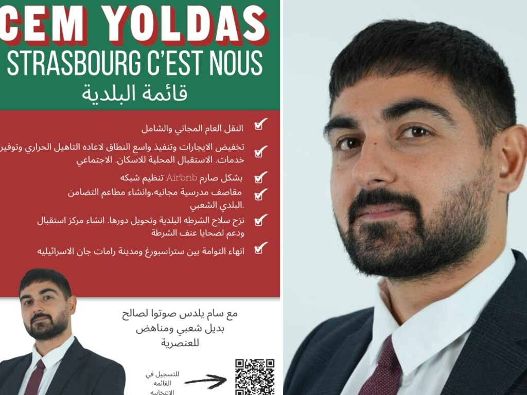 les tracts en langue arabe du candidat Cem Yoldas créent la polémique