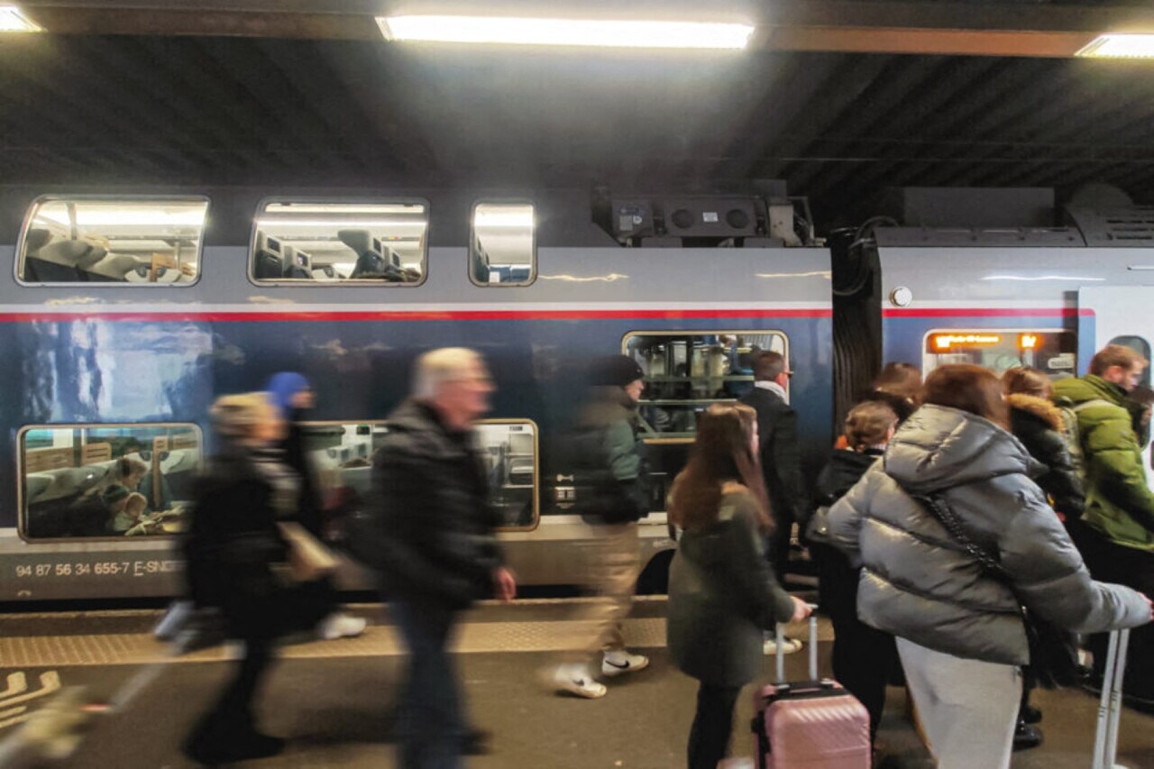 la circulation des trains très perturbée