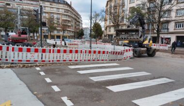 ce chantier ne sera pas fini avant le marché de Noël comme promis