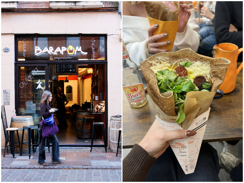 une nouvelle crêperie a ouvert au centre-ville