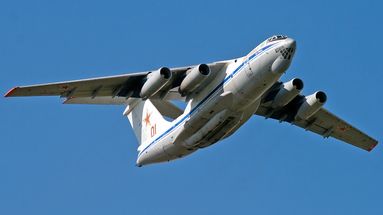 Un Iliouchine Il-76 de l'armée de l'air russe en 2012.