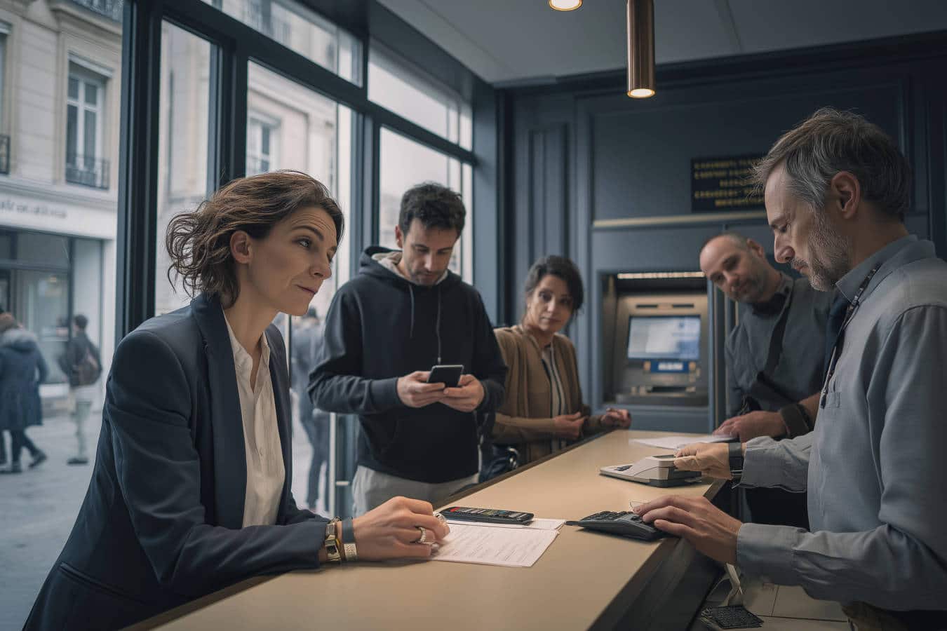un quart des français comprennent le durcissement des découverts bancaires