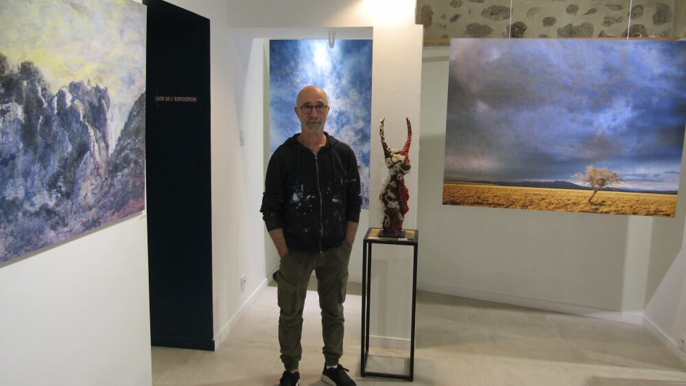 l'artiste mourièsen Michel Stefanini expose son œuvre dans la cité phocéenne