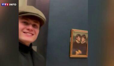 "Une œuvre d'art belge au Louvre" : 2 Tiktokeurs déjouent la sécurité et accrochent un tableau près de la Joconde
