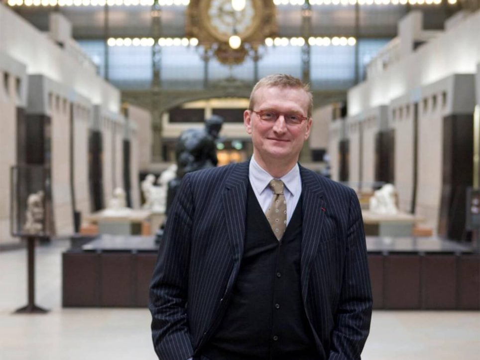 Guy Cogeval au musée d’Orsay lorsqu’il était président