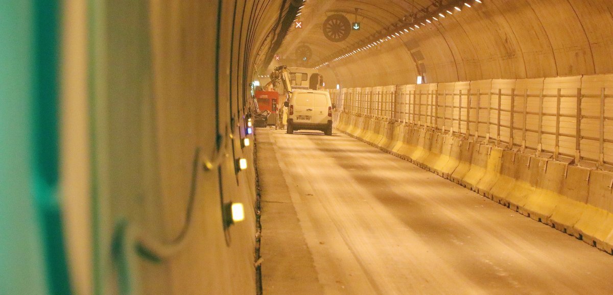 une conductrice retrouvée endormie au volant dans le tunnel de la Grand'Mare