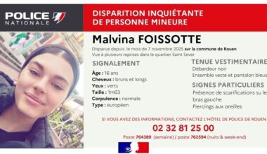 Appel à témoins. L'adolescente de 16 ans portée disparue depuis une semaine à Rouen a été retrouvée saine et sauve