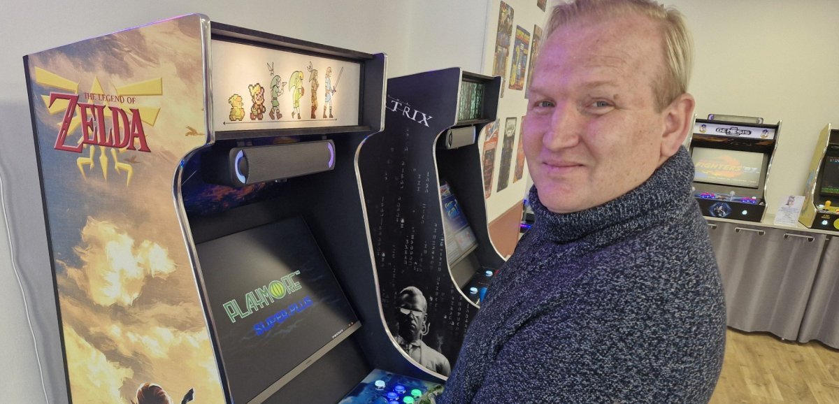Saint-Lô. Une boutique de retrogaming avec des bornes d'arcade a ouvert ses portes dans le centre-ville