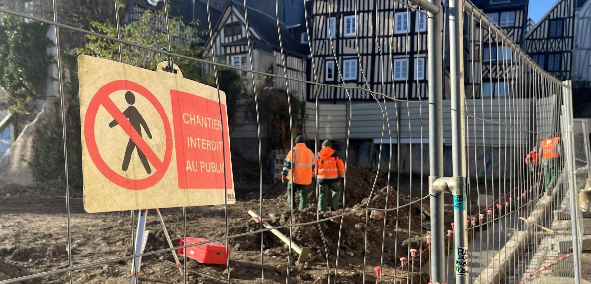 Rouen. Une première phase de travaux a été lancée pour la création du jardin Géricault
