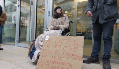 Vanessa dans un état alarmant après 11 jours de grève de la faim devant le rectorat