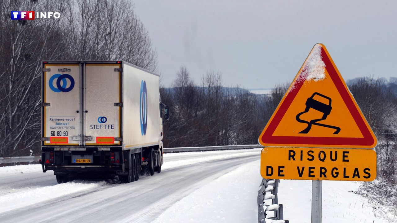 EN DIRECT - Neige-verglas : 8 départements en vigilance orange à partir de 20h