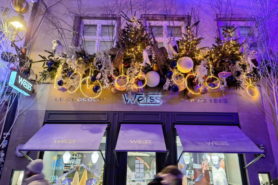 Vitrines illuminations décorations Noël Strasbourg