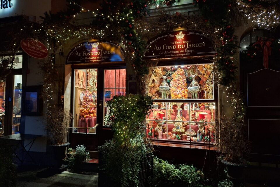 Vitrines illuminations décorations Noël Strasbourg