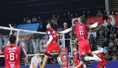 VolleyLe GFCA tremble et passe