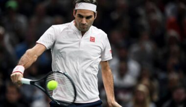 L’angle irréel signé Federer : ce retour de revers croisé qui avait stupéfié Paris-Bercy en 2018