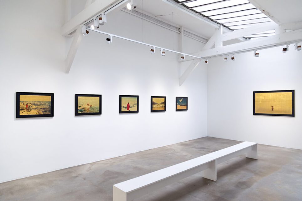 Exposition de Lee Shulman « Golden Memories » à la galerie Clémentine de la Féronnière