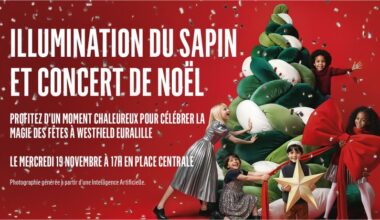 Mercredi 19 novembre 2025, Westfield Euralille donne le coup d'envoi des Fêtes de Fin d'Année