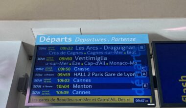 Près de Nice. La circulation des trains interrompue dans les deux sens ce lundi, voici pourquoi