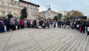 les images du rassemblement devant la gare Matabiau