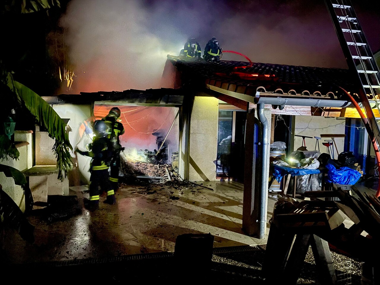 deux personnes prises en charge par les pompiers
