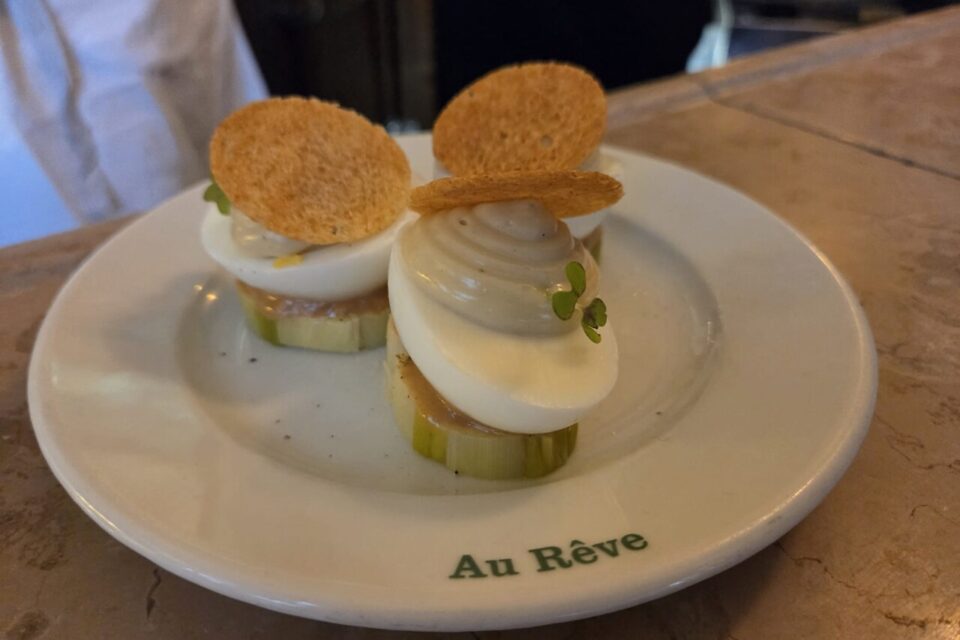 Les célèbres œufs mayo qui ont permis à Yves Séné et Mathieu Renucci de devenir champions du monde.