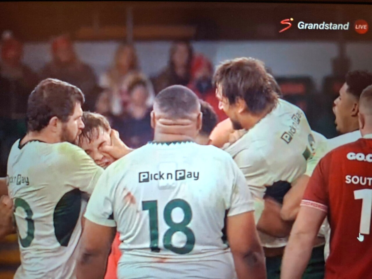 encore un carton rouge et très lourde suspension en vue pour le Springbok