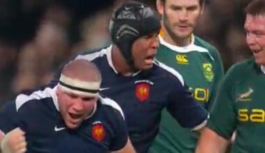VIDEO. Vous vous souvenez de l'époque où la mêlée du XV de France démolissait le pack des Springboks ? 