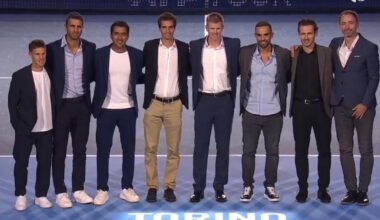 Un hommage aux nouveaux retraités : Schwartzman, Edmund, Ramos-Vinolas et plusieurs figures du double honorées à Turin