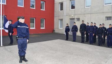 des gendarmes à l'honneur à Castelnau-le-Lez