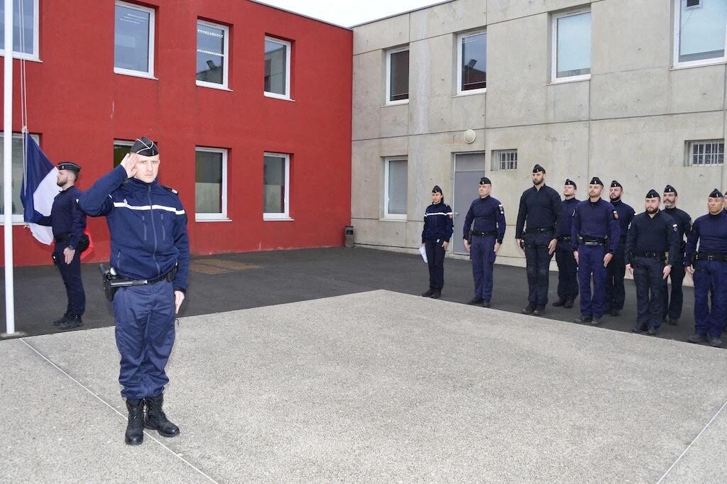des gendarmes à l'honneur à Castelnau-le-Lez
