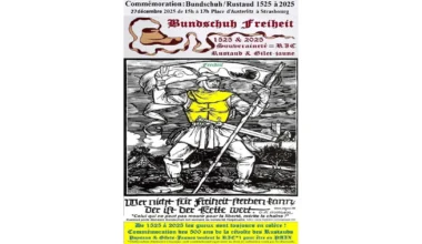 Fin de la Commémoration : le Bundschuh eut 500 ans en 2025 ! Strasbourg : date, horaires, programme, tarifs