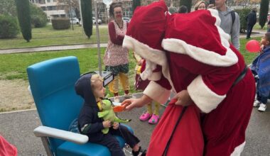 distribution de jouets et spectacle