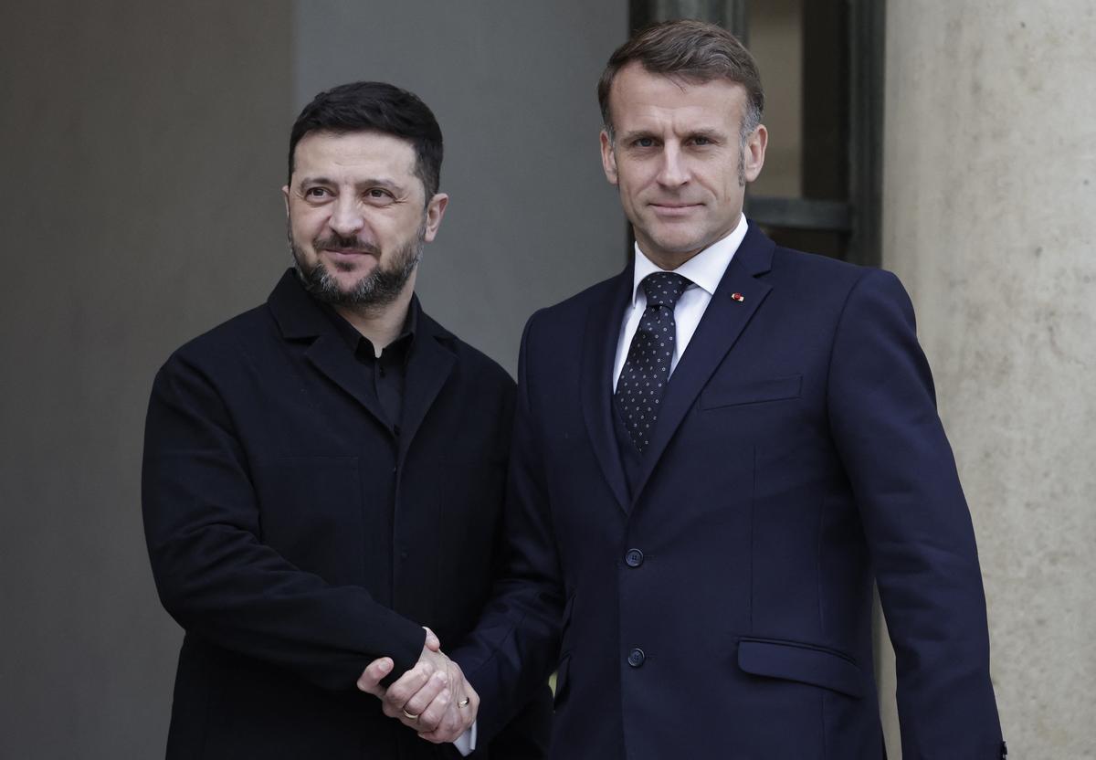Guerre en Ukraine : Zelensky et Macron unis à la veille de négociations cruciales