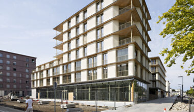 81 logements en accession à Nantes (Loire-Atlantique), Atelier Ramdam et Palast pour Bati-Nantes et ICEO, nommés à l'Équerre d'argent 2025