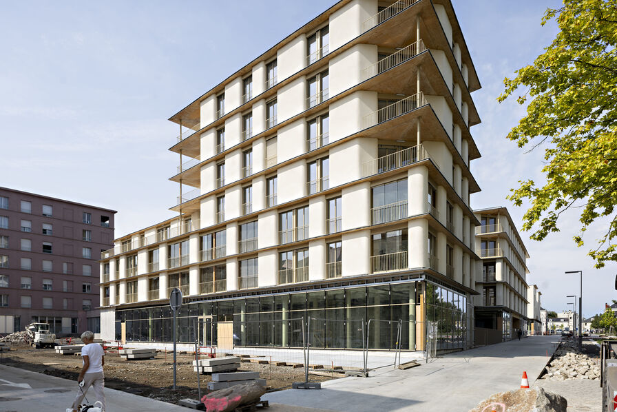 81 logements en accession à Nantes (Loire-Atlantique), Atelier Ramdam et Palast pour Bati-Nantes et ICEO, nommés à l'Équerre d'argent 2025