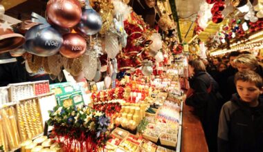 les touristes emballés par l’authenticité du marché de Noël de Strasbourg