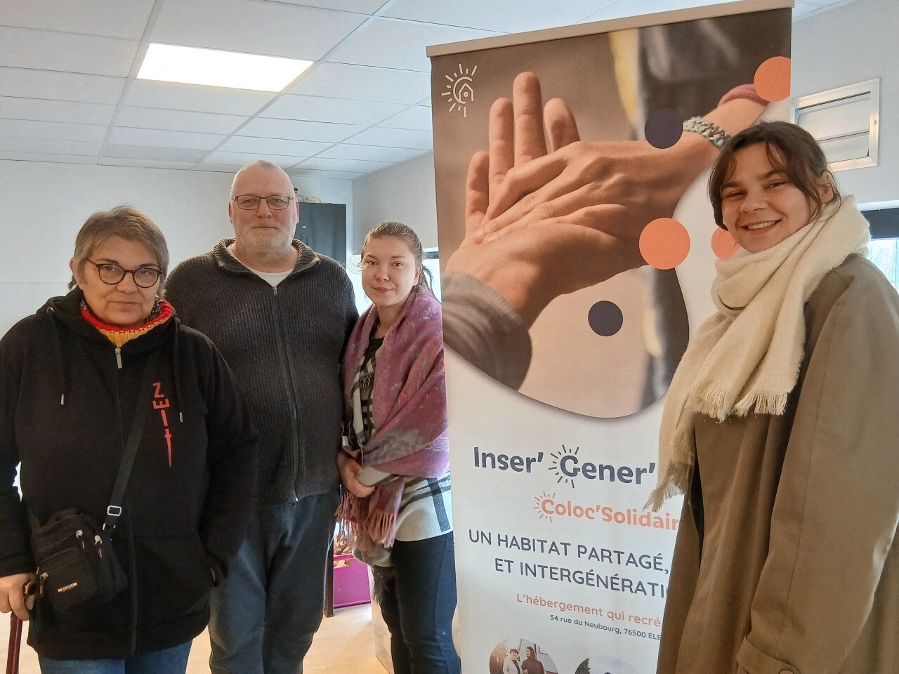 Près de Rouen. Seul pour la veille de Noël ? La coloc'solidaire vous invite à sa table !